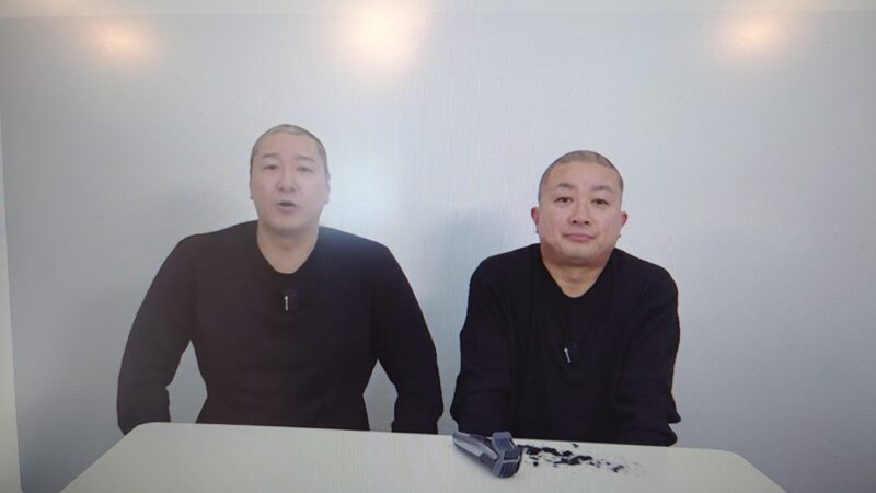チョコプラ長田丸刈り